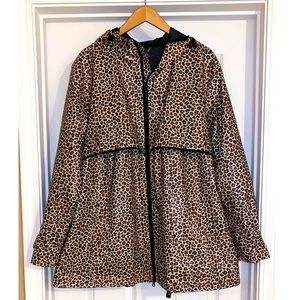 Charles River Leopard Raincoat